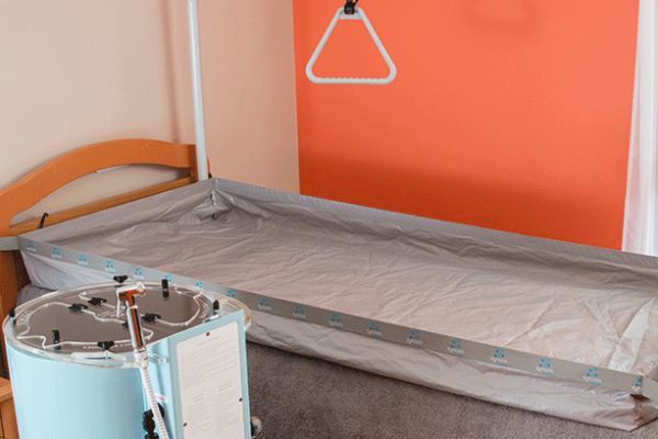 Filet de lavage pour housse de protection - douche au lit - synoxis médical_1