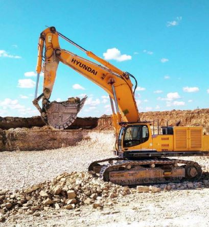 Godet rétro de production pour un usage carrière_1