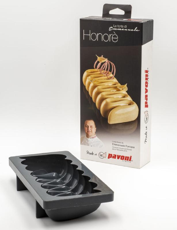 Honoré - Moule silicone bûche Pavoni Italia_1
