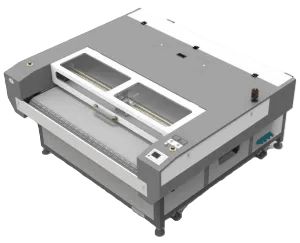 Machine Laser pour la Découpe de Tissus et de Matières Techniques en Rouleaux - Série F_0