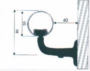 Main courante SOCAVYL / SOCALU - Tubulaire, diamètre 5 mm, longueurs 4 ou 6 m, 6 couleurs + aspect bois_1