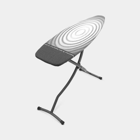 Table à repasser taille D -135 x 45 cm, pour centrale et fer vapeur - Titan Oval Brabantia UGS345647_1
