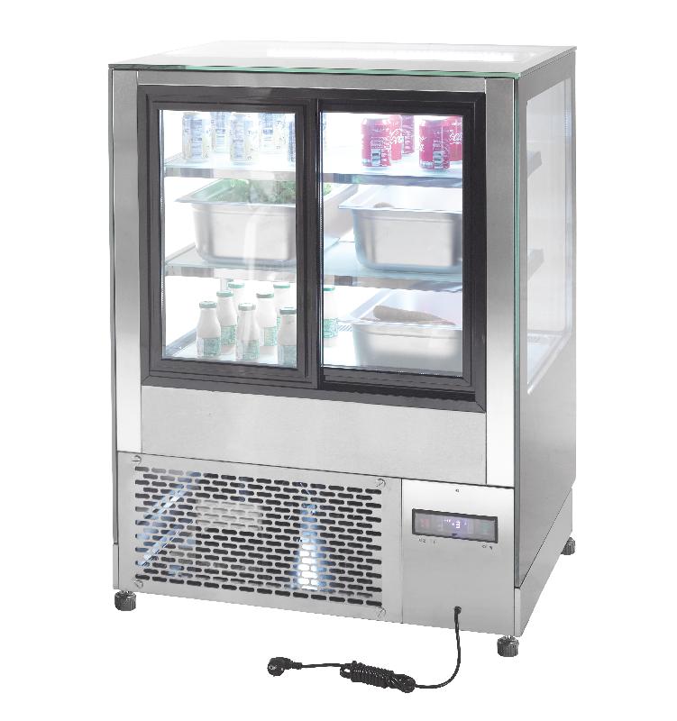 Vitrine réfrigérée murale 1500mm vitre droite 497L ATOSA_1
