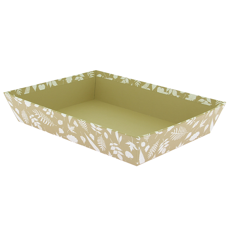 Corbeille carton rectangle Herbier 26x20 -_1