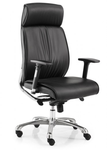 Fauteuil de Direction MOULIN - Dossier Haut, Têtière Intégrée, Accoudoirs 3D Réglables - Référence 7787 FR206_1