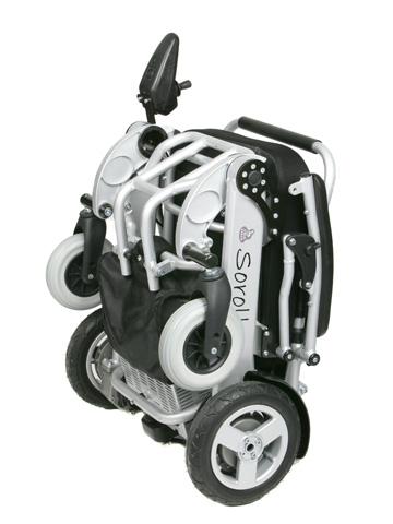 Fauteuil roulant électrique Sorolla standard - confort et autonomie en centre-ville - dimensions compactes et batteries modulables_1