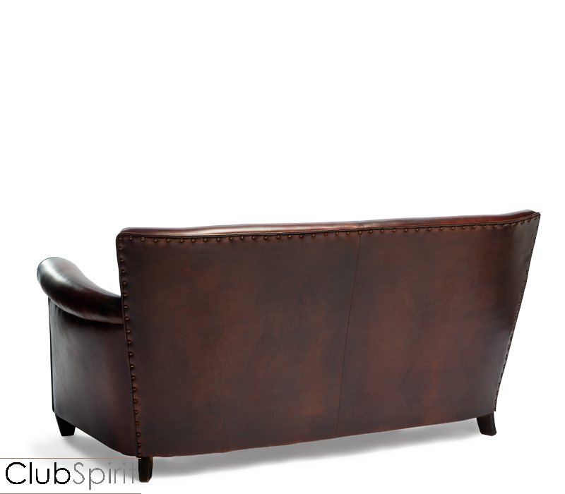 Canapé Club Grand Parisien 1935 - 2 places - Manchettes en P - Fabrication artisanale à Neufchâteau_1