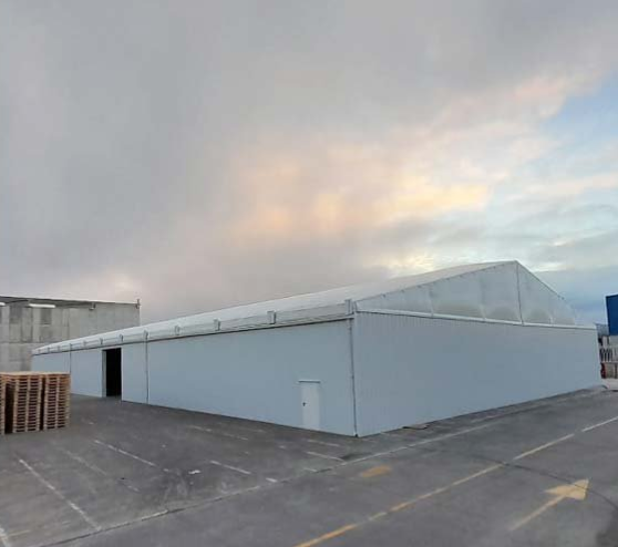 Hangar temporaire ou saisonnier - Stockage modulable - Montage rapide et économique pour entreprises agricoles, industrielles et logistiques_1