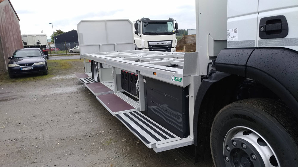 Plateaux porte-gaz - HPC - remorque plateau pour poids lourd_1