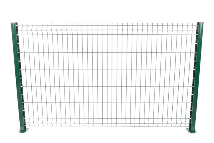 Poteau de clôture à encoches vert - Hauteur 0,67 m_1