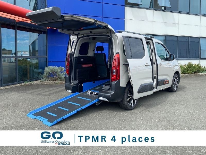 Véhicules TPMR Neufs & Occasions reconditionnés - tpmr individuels ou collectifs - sur base Renault Kangoo, Citroën Berlingo, Peugeot Rifter_2