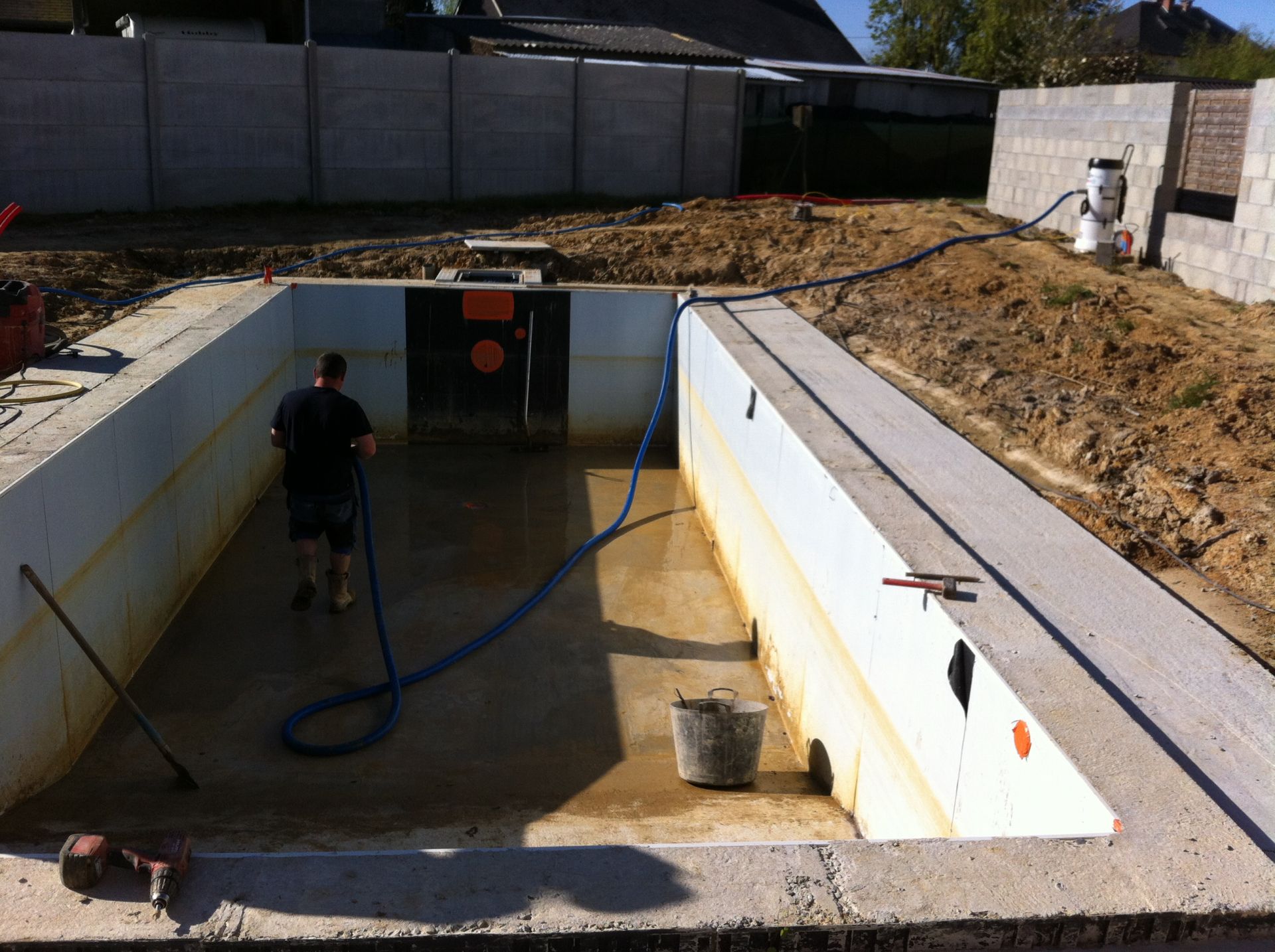 Aspirateur à eau et boues à vidange automatique - DF2P56 Gamme PRO - Pisciniste et nettoyage après sinistre_1