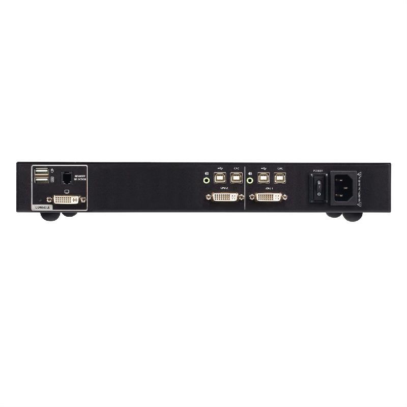 ATEN CS1182D4C Commutateur KVM sécurisé DVI 2 ports USB avec CAC_1