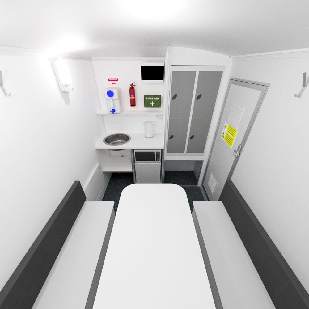 Base vie mobile MWU 151 - compacte, facile à déployer sur sites industriels, avec espace vie et sanitaires_1