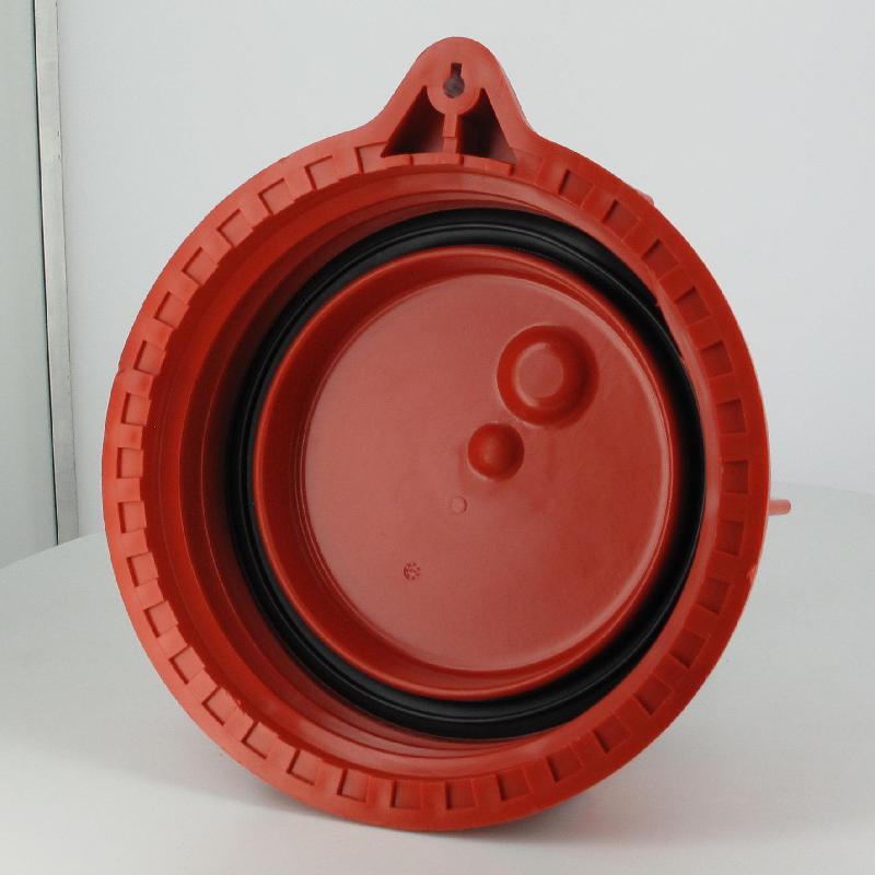 Couvercle Anisa Ø150 Plein - Rouge (Joint EPDM)_1