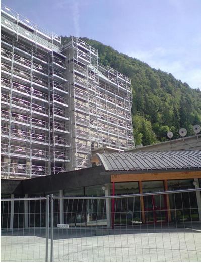 Securifran Échafaudage - Altrad Équipement - Tube acier galvanisé Ø45mm - Largeur 800mm et travées réglables_1