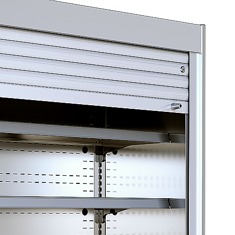 Vitrine réfrigérée inox façade ouverte 370 L | Tefcold - MCX90M_1