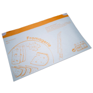 1000 pochettes adhésives personnalisables pour fromagerie - 16×25 cm - Papier 44g/m² - Fabrication française_1