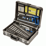 Malette à outils IRIMO - 145 pièces - Verrouillable avec poignée pour transport facile_1