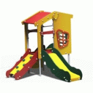 Structure de jeux combinees 1 tour gamme declik - dk10602i - crea equipements_1
