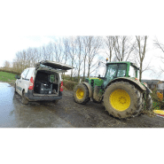 Cuve de ravitaillement 200L - Pompe 24V 60L/min - Matériau robuste en polyéthylène - Marque RENSON_1