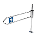 Portillon magasin extensible - ouverture 0° à 90° - bras 765mm à 1120mm - fermeture automatique - dispositif anti-panique_1