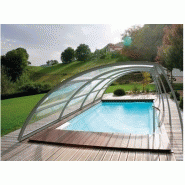 Abri piscine bas Modulabri / amovible / manuel / en aluminium thermolaqué et polycarbonate_1
