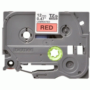 Brother TZE-431 ruban d'étiquette Noir sur rouge_1