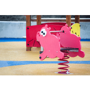 Jeu sur ressort Pig JFS13 - Matériaux résistants certifiés EN1176_1