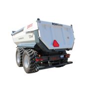 R 220 tahk robust benne agricole à tandem monocoque - romsan - capacité de 15000 kg_1