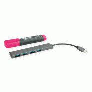 ROLINE Hub USB 3.2 Gen 1, 4 ports, type C_1