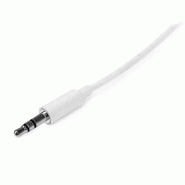 StarTech Cble Audio Stéréo Mini-Jack 3.5mm Slim de 3 m_1