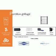 Portillon grillagé - 1500 / 1500_1