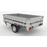 Remorque roues dessous - 2,54 X 1,53 M - 1300 KG - MARTZ HOCHLADER 250+_1