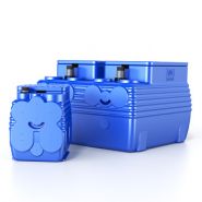 Stations de relevage collectives - Zenit Bluebox 250 - Capacité 250L avec cuve en polyéthylène_1