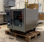 Four mixte à gaz - 6 niveaux GN1/1 - Rational SCC WE 61G d'occasion - 13 kW - Panneau tactile_1