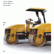 Compacteur vibrant 130 pour surfaces irrégulières