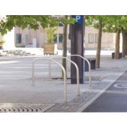 Arceaux vélos Éole - Citynox - diamètre 48 mm - hauteur 1200 mm - fixations à sceller ou sur platine - options personnalisables_1