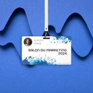 Badges professionnels ou événementiels, format A6._1