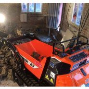 Mini-dumper Cormidi C40 - 400 kg - motorisé à chenilles avec caisson extensible_1