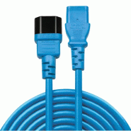 LINDY 1m iec extension lead blue_1