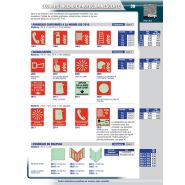 Panneau de signalisation photoluminescent - visibilité accrue pour sécurité_1