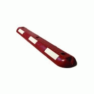 Séparateur de voie en caoutchouc recyclé - 1000x150x60 mm - bandes réfléchissantes - b4580009_1