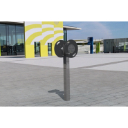 Station vélo à main en acier inoxydable - Référence SVM - Motricité des bras - Norme NF EN 16630:2015_1