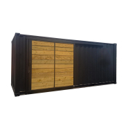 Atelier conteneur sur-mesure avec panneaux sandwich et structure mécano-soudée_1