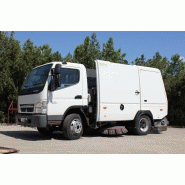 Balayeuse châssis routier BM25 - mécanique, cuve 2m3, pompe haute pression 105L/60B_1