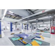 Table élévatrice - Levage de véhicules en carrosserie automobile - Charge 2,5 T à 2,8 T - Hauteur de travail 1000 mm_1