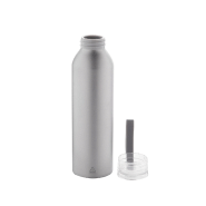 Gourde de sport - aluminium recyclé - 600 ml - avec sangle en silicone et couvercle assorti_1
