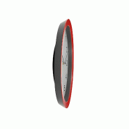 Horloge murale silencieuse rouge - Ø38 cm - Mouvement à quartz haute précision - Fabrication RPC_1