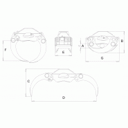 Pince à bois avec vérin horizontal  serie pto - 200 idrobenne_1